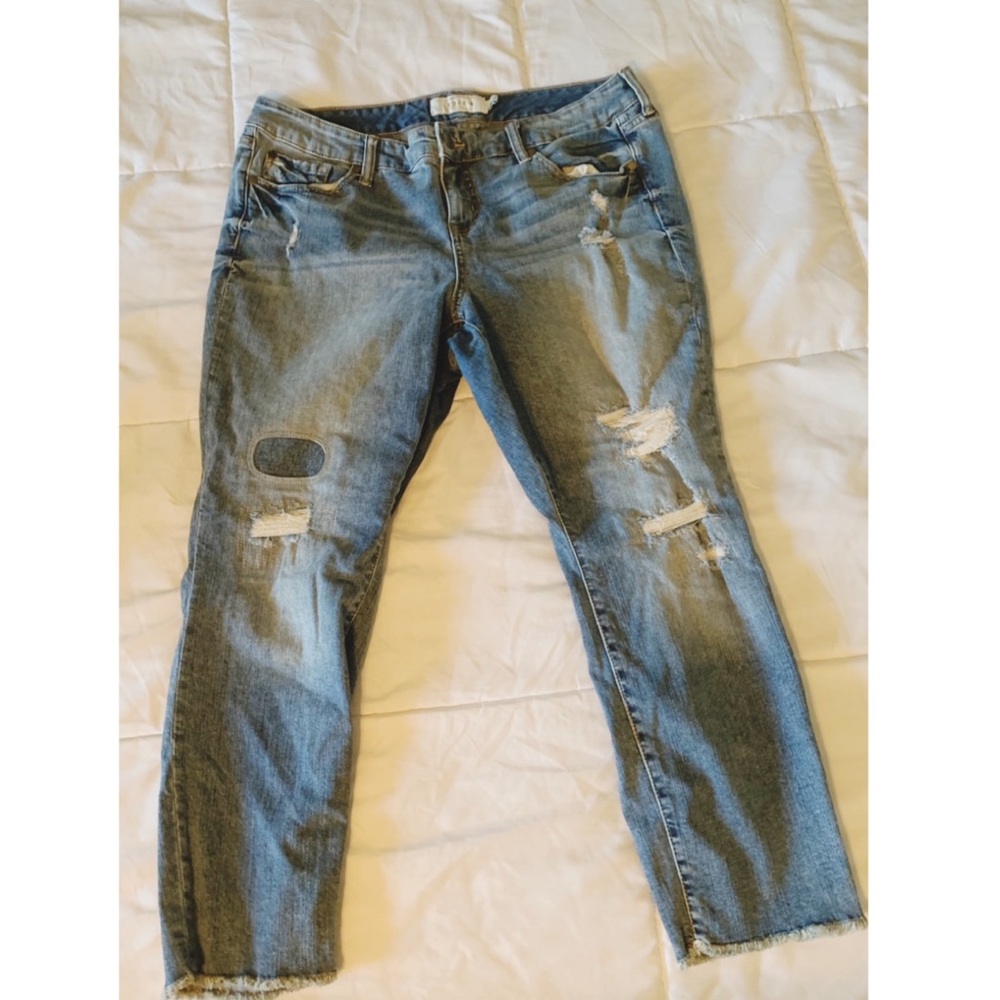 Torrid ankle skinny jeans